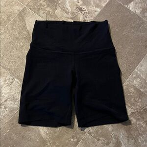 Black TNA Biker Shorts